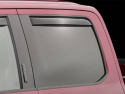 Weathertech - WeatherTech 81765 Side Window Rear Deflector Set Dark Tint - Image 2
