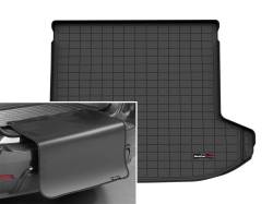 Weathertech - WeatherTech 401538SK Cargo Liner Mat w/Bumper Protector Black - Image 1