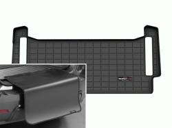 Weathertech - WeatherTech 401566SK Cargo Liner Mat w/Bumper Protector Black - Image 1