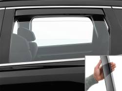 Weathertech - WeatherTech 81864IM Side Window Rear Deflector Set Dark Tint - Image 2