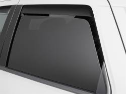 Weathertech - WeatherTech 81696IM Side Window Rear Deflector Set Dark Tint - Image 1