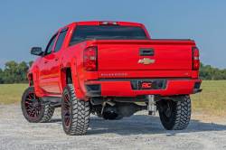 Rough Country Suspension Systems - Rough Country 11018 SRL2 Drop Step Nerf Bars Blk for 07-18 Silverado/Sierra Crew - Image 5