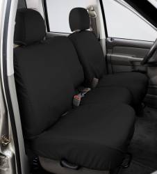 Seat Saver - Seat Saver SS8490PCCH Polycotton SeatSaver Second Row Seat Covers Charcoal - Image 1