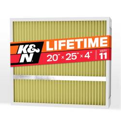 K&N - K&N HVC-42025 HVAC Filter 20x25x4 Merv 11 - Image 1