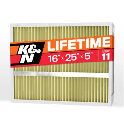 K&N - K&N HVC-51625 HVAC Filter 16 x 25 x 5 MERV 11 - Image 1