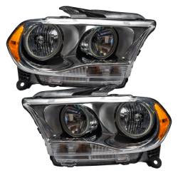 Oracle Lighting - Oracle 7101-333 SMD Pre-Assembled Headlights Halogen Chrome Bezel ColorSHIFT 2.0 - Image 2