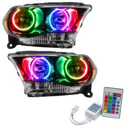 Oracle Lighting - Oracle 7102-504 SMD Pre-Ass. Headlights Halogen Black Bezel ColorSHIFT Simple - Image 1