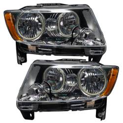 Oracle Lighting - Oracle 7070-335 Non-HID Assembled LED Halo Headlights for 11-13 Grand Cherokee - Image 2