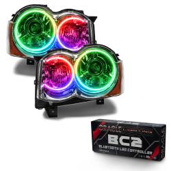 Oracle Lighting - Oracle 7139-335 Pre-Assembled LED Halo Headlights HID for 08-10 Grand Cherokee - Image 1