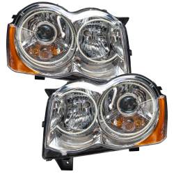 Oracle Lighting - Oracle 7139-335 Pre-Assembled LED Halo Headlights HID for 08-10 Grand Cherokee - Image 2