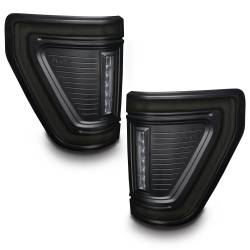 Oracle Lighting - Oracle 5910-504-T Black Series Flush Style LED Taillights for 21-25 Ford F150 - Image 1