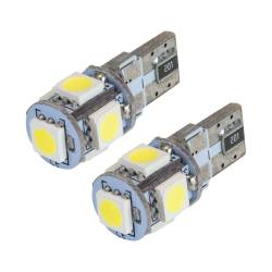 Oracle Lighting - Oracle 4801-001 T10 5 LED 3-Chip SMD Bulbs Pair Cool White - Image 2