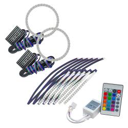 Oracle Lighting - Oracle 2267-504 Colorshift DRL Upgrade w/Halo Kit for 15-17 Mustang V6 GT Shelby - Image 1