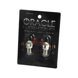 Oracle Lighting - Oracle 4904-001 BA9S 5 LED 3-Chip Bayonet Bulbs White Pair - Image 1