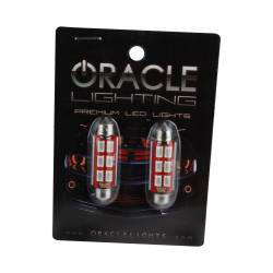 Oracle Lighting - Oracle 5207-003 44mm 6 LED 3-Chip Festoon Bulbs Red Pair - Image 2