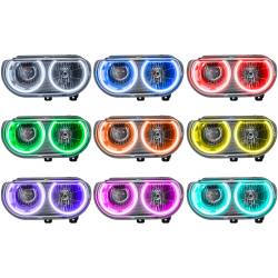 Oracle Lighting - Oracle 7720-334 SMD Pre-Assembled Headlights Non-HID Colorshift w/o Controller - Image 1
