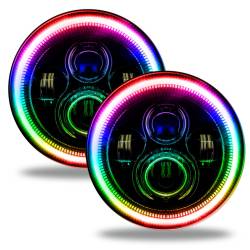 Oracle Lighting - Oracle 5769J-330 7" High Powered LED Headlights ColorSHIFT Pair for Jeep JL/JT - Image 2