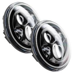 Oracle Lighting - Oracle 5769-333 7" High Powered LED Headlights Black Bezel - Image 2
