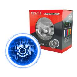 Oracle Lighting - Oracle 6905-002 Pre-Installed Lights 7" Sealed Beam Blue Halo - Image 1