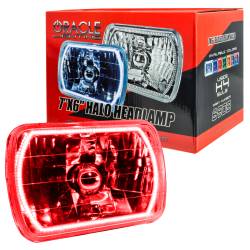 Oracle Lighting - Oracle 6908-003 Pre-Installed Lights 7x6" Sealed Beam Red - Image 1