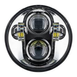 Oracle Lighting - Oracle 6913-504 5.75" 40W Replacement LED Headlight Chrome Bezel 6000K - Image 2