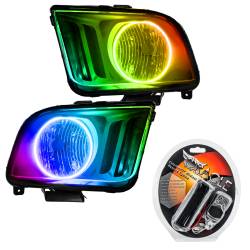 Oracle Lighting - Oracle 7048-330 SMD Pre-Assembled Headlights ColorSHIFT 05-09 Ford Mustang - Image 1