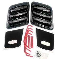 Roush Performance - Roush Performance 422325 Hood Heat Extractor Vents Gloss Black for 18-23 Mustang - Image 2