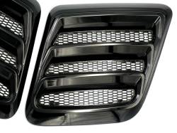 Roush Performance - Roush Performance 422325 Hood Heat Extractor Vents Gloss Black for 18-23 Mustang - Image 3
