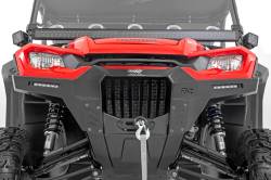 Rough Country Suspension Systems - Rough Country 92088 Front Bumper Wings Black for Honda Pioneer 1000-6 - Image 2