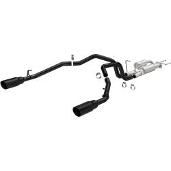 MagnaFlow Exhaust Products - MagnaFlow 19685 SPEQ Black Coated Cat-Back System for 25 RAM 1500 I6 3.0L - Image 1