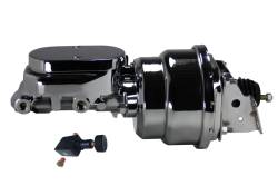 Leed Brakes - Leed Brakes 2L605 7" Dual Power Booster 1-1/8" Bore Master Valve Chrome - Image 1