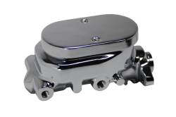 Leed Brakes - Leed Brakes 4L6 7" Dual Power Booster 1-1/8" Bore Flat Top Master Chrome - Image 2