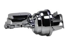 Leed Brakes - Leed Brakes 4N6B2 8" Dual Power Booster 1-1/8" Bore Master Disc/Drum Chrome - Image 2