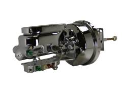 Leed Brakes - Leed Brakes 6JF94 7" Power Booster 1" Bore Flat Top Master Disc/Disc Chrome - Image 1