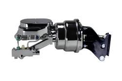 Leed Brakes - Leed Brakes 776B4 7" Dual Power Booster 1-1/8" Bore Master Disc/Disc Chrome - Image 1