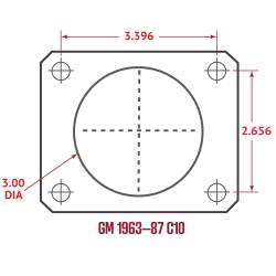 Leed Brakes - Leed Brakes RC6001 Rear Disc Brake Kit w/Plain Rotors & Zinc Plated Calipers - Image 2