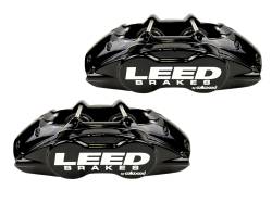 Leed Brakes - Leed Brakes BFC0008-405X Manual Front Kit w/Drilled Rotors & Black Calipers - Image 2