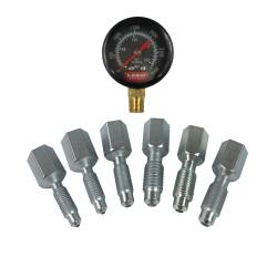 Leed Brakes - Leed Brakes BPG001 Brake Pressure Gauge w/Adapter Fittings - Image 1