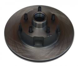 Leed Brakes - Leed Brakes FC0001SM Spindle Kit w/Plain Rotors & Zinc Plated Calipers - Image 2