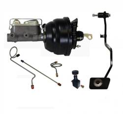 Leed Brakes - Leed Brakes FC0008HK Power Hydraulic Kit w/Pre-Bent Lines Adj. Valve & Pedal - Image 1