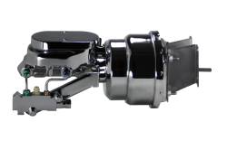 Leed Brakes - Leed Brakes H76B2 7" Dual Power Booster 1-1/8" Bore Flat Top Master Disc/Drum - Image 1