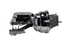 Leed Brakes - Leed Brakes H96B2 8" Dual Power Booster 1-1/8" Bore Flat Top Master Disc/Drum - Image 1