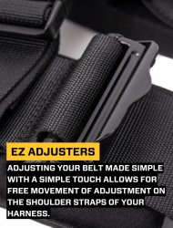 PRP - PRP SB5.2S 5.2 Harness w/Shoulder Straps Sewn To Lap - Image 2