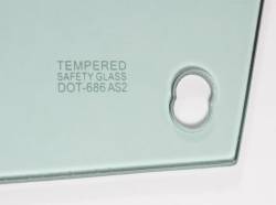 Auto Metal Direct - Auto Metal Direct 560-4068-T LH/RH Vent Glass Green Tint for 68-72 Chevy/GMC - Image 3