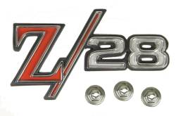 Auto Metal Direct - Auto Metal Direct W-800 LH/RH "Z/28" Fender Emblem for 69 Chevy Camaro - Image 1