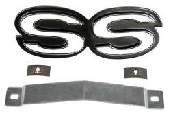 Auto Metal Direct - Auto Metal Direct W-867 Grille Emblem SS for 67-69 Camaro SS/Chevy II/Nova SS - Image 1