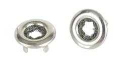 Auto Metal Direct - AMD W-905 DR Lock Knob Ferrules Pair for 68-72 Pontiac/OM/Buick/Chevy/GMC - Image 1