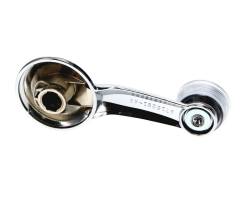 Auto Metal Direct - AMD W-926A DR Window Crank w/Casting Num Blk Knob for 68-72 Chevy/GM C/K - Image 3