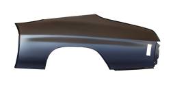 Auto Metal Direct - Auto Metal Direct 709-3470-R RH Quarter Panel Skin w/o Door Jamb for 70-72 Chevy - Image 3