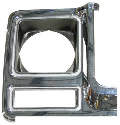 Auto Metal Direct - AMD X145-4079-2R RH Headlamp Bezel Chrome Dark Gray for 79-80 Chevy/GMC - Image 1